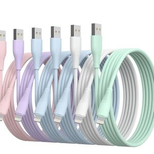 Apple Charger Cables - White and Gray